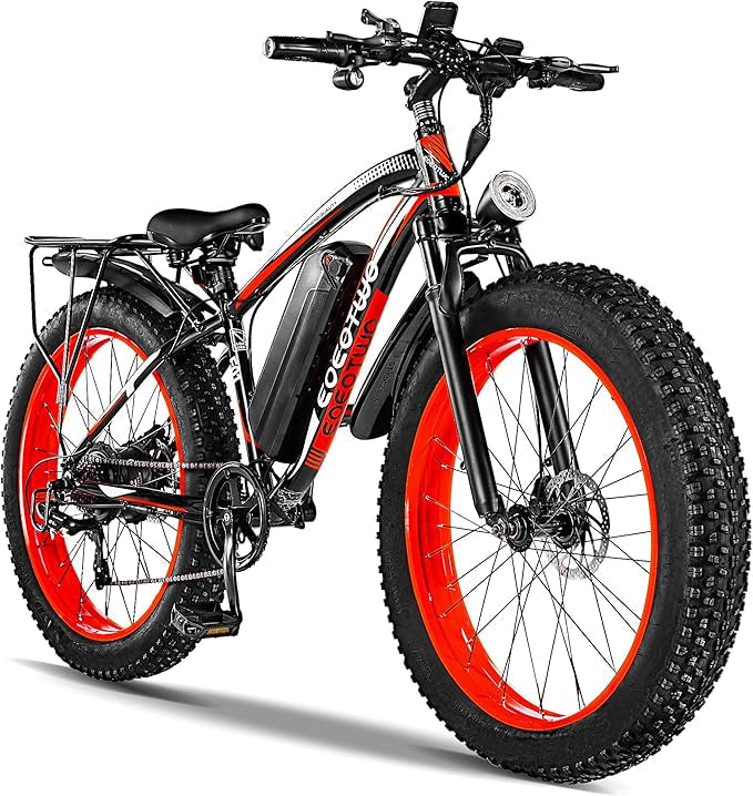 Electric Fat Tyre Blke – Removable 48V 17.5Ah Battery, Up to 56 km/h